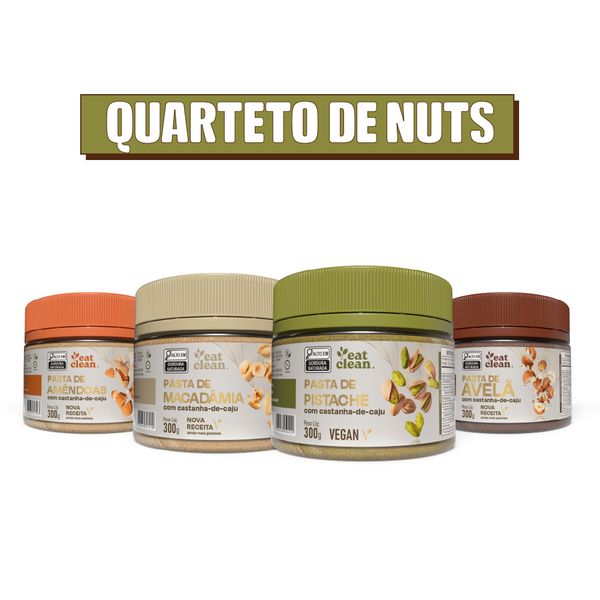 Kit Nuts - 4 Sabores