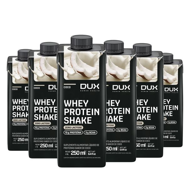 Kit 12 Whey Protein Shake Coco