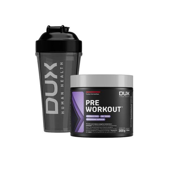 PRE WORKOUT ORIGINAL 300G + COQUETELEIRA Maçã Verde 300g + Coqueteleira