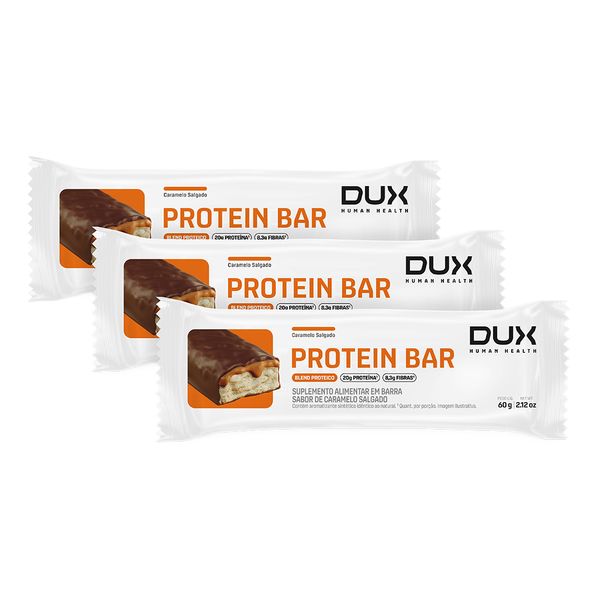 PROTEIN BAR - 3 UNIDADES Caramelo Salgado