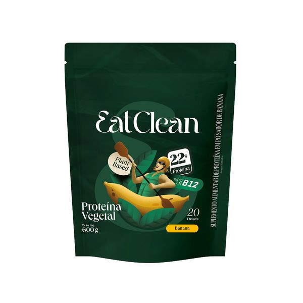 Proteína Vegetal - 600g Banana